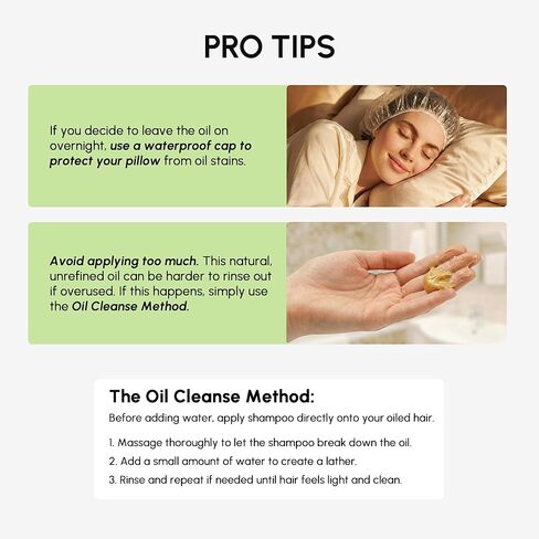 زيت ماري باتانا لنمو الشعر - زيوت بوتانا طبيعية 100% لنمو الشعر - معجون زيت باتاما الخام من هندوراس - الكثافة والسمك ومهدئ فروة الرأس للنساء والرجال - Aceite de Batana Para el Cabello in Kuwait