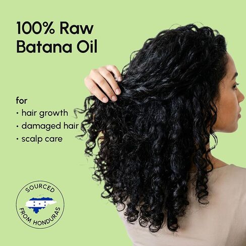 MAREE Batana Oil for Hair Growth – 100% Natural Botana Oils Hair Growth – Raw Batama Oil Paste from Honduras – Density, Thickness & Scalp Soothing for Women and Men – Aceite de Batana Para el Cabello in Kuwait