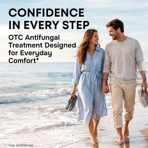 Clotrimazole Antifungal Cream - Treats Most Athlete’s Foot, Jock Itch, Ringworm - Clotrimazole 1% Anti Fungal Cream for Skin, Athletes Foot Treatment, Ring Worm Medication for Humans - 2oz Made in USA in Kuwait