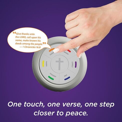 Ontel My MoodBible Digital Audio Bible Player: 300+ Verses in English & Spanish, Mood Based Scripture Selection, Portable & Easy to Use, Inspirational Christian Gift for Men, Women & Families in Saudi Arabia