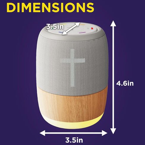 Ontel My MoodBible Digital Audio Bible Player: 300+ Verses in English & Spanish, Mood Based Scripture Selection, Portable & Easy to Use, Inspirational Christian Gift for Men, Women & Families in Saudi Arabia