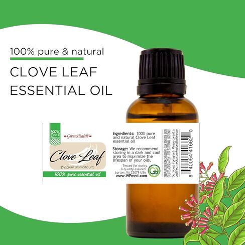Clove Leaf Essential Oil 100% Pure - 4oz in Saudi Arabia