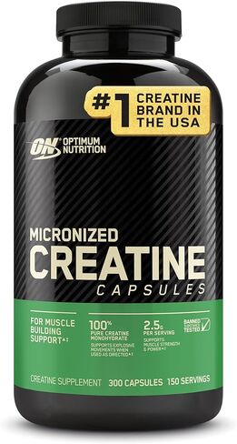 Optimum Nutrition Micronized Creatine Monohydrate Powder, Unflavored, 120 Servings, 600 Grams (Packaging May Vary) in Saudi Arabia