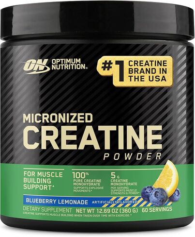 Optimum Nutrition Micronized Creatine Monohydrate Powder, Unflavored, 120 Servings, 600 Grams (Packaging May Vary) in Saudi Arabia