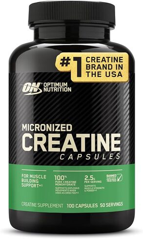 Optimum Nutrition Micronized Creatine Monohydrate Powder, Unflavored, 120 Servings, 600 Grams (Packaging May Vary) in Saudi Arabia