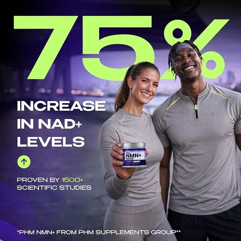 NMN Supplement with NAD+ and Resveratrol - 10,000MG Extra Strength | NMNH Alternative | NAD Liposomal Supplements for Men and Women - Supports Cellular Energy | 90 Capsules, 3 Months Supply in Kuwait