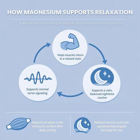 Liquid Magnesium Glycinate Drops for Sleep Support & Nighttime Calm,Magnesium Drops with Chamomile, Ashwagandha, L-Theanine & GABA for Relaxation Support, Gentle Absorption, Strawberry Flavor, 2 Fl Oz in Kuwait