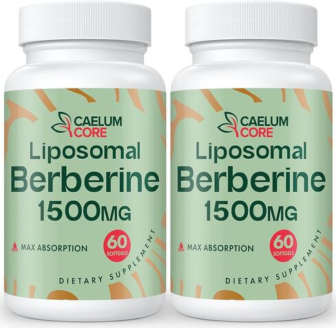 Liposomal Berberine HCL - بربارين 1500 مجم ينشط AMPK، مكمل البربرين عالي التوافر البيولوجي للنساء والرجال، ويدعم توازن الجسم in Saudi Arabia