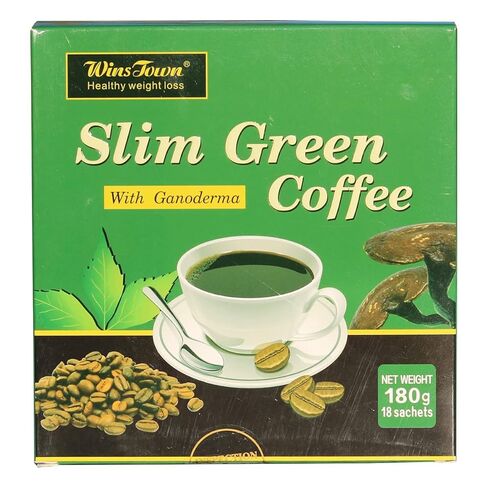 Premium Green Coffee with Ganoderma & Herbal Extracts - Energizing Instant Coffee Blend for Metabolism & Antioxidant Support, 18 Sachets in Saudi Arabia