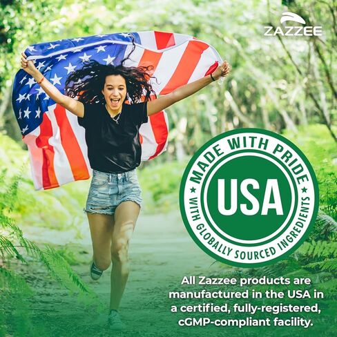 Zazzee USDA Organic Bacopa 30:1 Extract, 50% Bacosides, 120 Vegan Capsules, 4 Month Supply, Bacopa Monnieri, Cognitive, Brain & Memory Support, Non-GMO, Organic Herbal Supplement, Made in the USA in Saudi Arabia