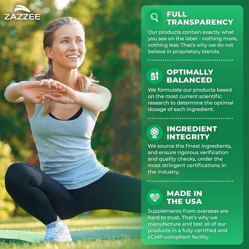 Zazzee USDA Organic Bacopa 30:1 Extract, 50% Bacosides, 120 Vegan Capsules, 4 Month Supply, Bacopa Monnieri, Cognitive, Brain & Memory Support, Non-GMO, Organic Herbal Supplement, Made in the USA in Saudi Arabia