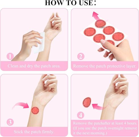 Patches - Natural Ingredients,8-Hour Long-Lasting Formula Support,Suitable for Men and Women's Body Care Patches,Can be Applied to Various Parts of The Body (60PCS) in Saudi Arabia