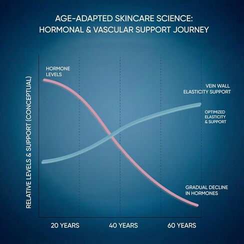 ثنائي الساق - كريم نباتي وأقراص عشبية لدعم الدورة الدموية والحيوية والعافية - تركيبة أشواغاندا لتعزيز وظيفة الساق الصحية in Kuwait