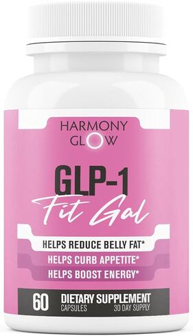 GLP-1 فيت جال | حبوب إنقاص الوزن ومثبطات الشهية وحارق الدهون للنساء | يدعم المسارات الصحية المرتبطة بنشاط GLP-1 | مكمل تم اختباره من قبل طرف ثالث - 60 كبسولة للبالغين in Kuwait