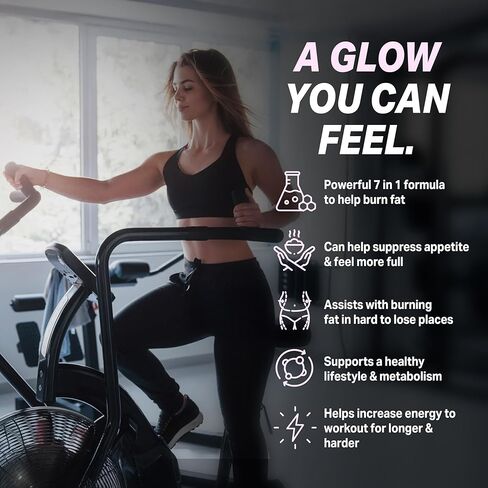 GLP-1 فيت جال | حبوب إنقاص الوزن ومثبطات الشهية وحارق الدهون للنساء | يدعم المسارات الصحية المرتبطة بنشاط GLP-1 | مكمل تم اختباره من قبل طرف ثالث - 60 كبسولة للبالغين in Kuwait