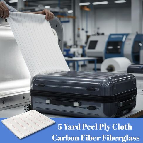 ZENFUN 5 Yard 30 Inch Peel Ply Cloth Carbon Fiber Fiberglass, High Temperature Resistant Release Fiberglass Fabric Compatible with Epoxy Resin Air, Auto, Boat, Builds, Castings & Parts Repairs in Saudi Arabia
