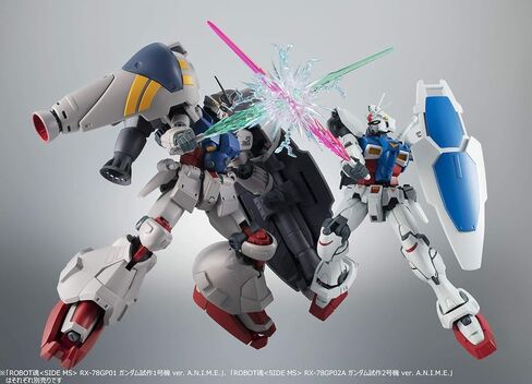 TAMASHII NATIONS - البدلة المتنقلة Gundam - RX-78GP02A Gundam GP02 Ver. أنيم، شخصية الروبوت سبيريتس من بانداي سبيريتس in Saudi Arabia