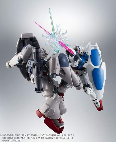 TAMASHII NATIONS - البدلة المتنقلة Gundam - RX-78GP02A Gundam GP02 Ver. أنيم، شخصية الروبوت سبيريتس من بانداي سبيريتس in Saudi Arabia
