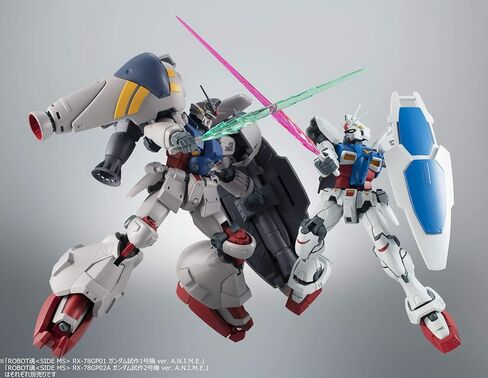 TAMASHII NATIONS - البدلة المتنقلة Gundam - RX-78GP02A Gundam GP02 Ver. أنيم، شخصية الروبوت سبيريتس من بانداي سبيريتس in Saudi Arabia