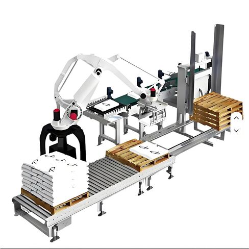 Multi-Function Palletizing Robot for Diverse Packaged Product Handling, Used on Daily Chemical Production Lines, Efficient Continuous Work Arm for Consumer Goods Manufacturers in Kuwait