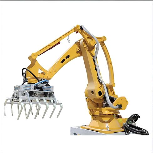 Mobile Palletizing Robot for Warehouse Goods Transfer & Stacking, Fit for Cross-Docking Distribution Zones, Portable Base Equipment for Supply Chain Management Staff in Kuwait