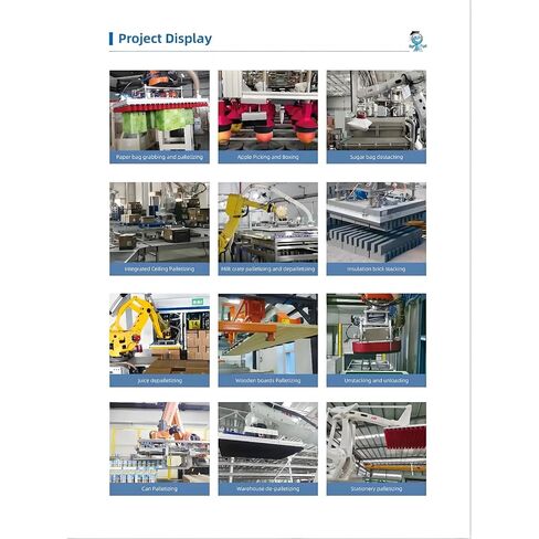 Automated Palletizing Robot for Plastic & Metal Part Stacking, Suitable for Industrial Assembly Workshops, Precision Positioning Device for Mechanical Manufacturing Plants in Kuwait