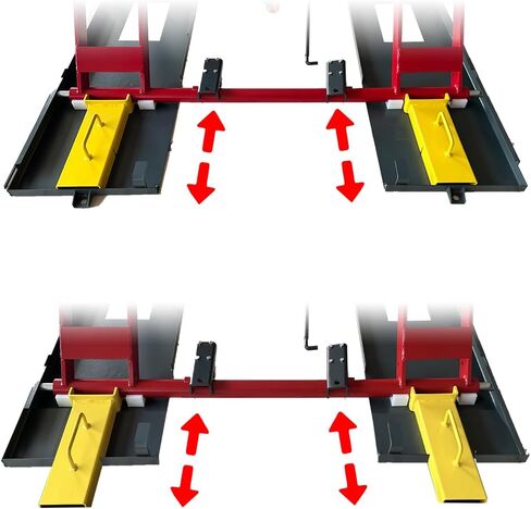 KT-X77 Electric Mid-Rise Scissor Lift, 7000 lbs Capacity, 39.37" Max Lift, 110V (KT-X77-110V) in Kuwait