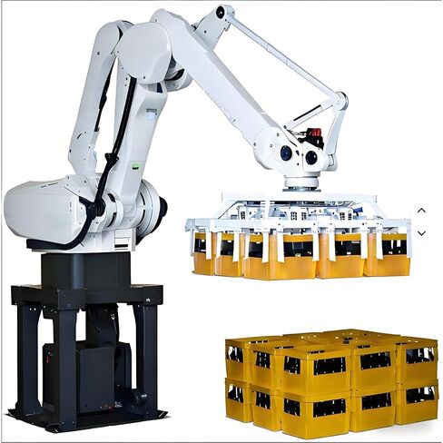 Automatic Palletizing Robot for Carton & Bulk Bag Stacking, Ideal for Logistics Warehouses & Distribution Hubs, High-Speed Programmable Arm for Industrial Material Handling Teams in Kuwait