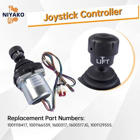 Niyako Joystick Controller Replacement# 1001118417 1001166539 1600317 1600317JG 1001129555 Fit JLG Boom Lift 660SJ 460SJ 600A 400S 450AJ 450A 600S 601S 600SC 660SJC 800AJ 800A 860SJ 1250AJP in Saudi Arabia