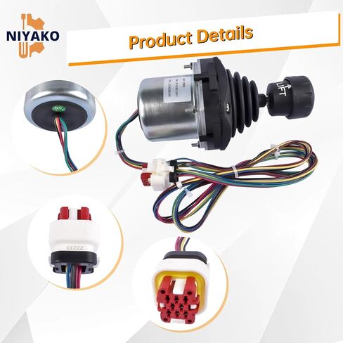 Niyako Joystick Controller Replacement# 1001118417 1001166539 1600317 1600317JG 1001129555 Fit JLG Boom Lift 660SJ 460SJ 600A 400S 450AJ 450A 600S 601S 600SC 660SJC 800AJ 800A 860SJ 1250AJP in Saudi Arabia