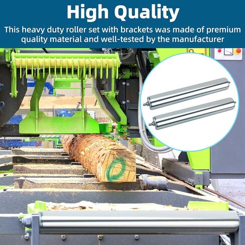 مجموعة مكونة من قطعتين من الأسطوانة الطويلة والدعامة مقاس 10 بوصة وقطر 1.5 بوصة من الصلب المجلفن، مثالية للاستخدام كبكرات دعم في الأعمال الخشبية أو حامل الأسطوانة أو بكرات الدراجة in Kuwait