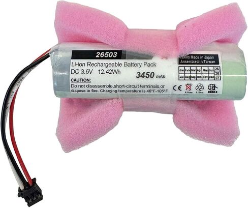 Artisan Power Replacement Battery for Moog Medical/Zevex EnteraLite Infinity Infusion Pump | 3450 mAh Li-ion Rechargable Battery Replacing Model 26503-001 | Made in Japan Cells | Longer Life in Saudi Arabia