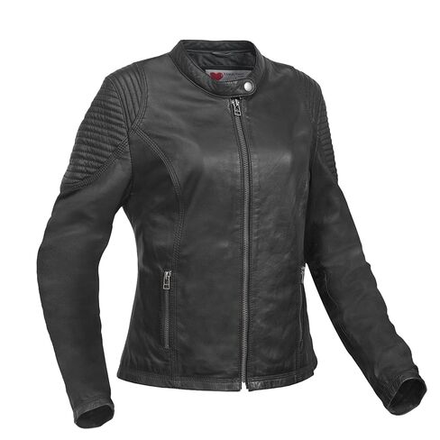 LVAD HeartMate Women’s Leather Jacket | LVAD Apparel for HeartMate 2 & 3 LVAD Patients with Controller Battery Pockets (Large) in Kuwait