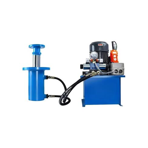 محطة المضخة الهيدروليكية اضغط على مجموعة كاملة من آلة بالات الأسطوانة (دليل 25T1000 ، 3KW) in Kuwait