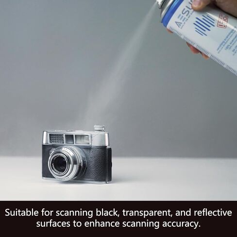 رذاذ المسح الضوئي ثلاثي الأبعاد، يستخدم للأسطح الشفافة والأسود والعاكسة، 400 مل/13 أونصة in Kuwait