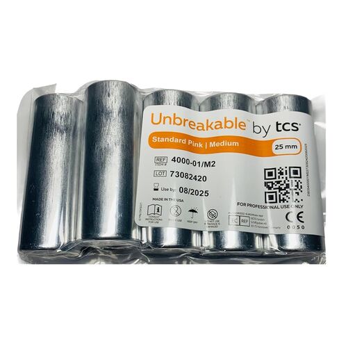 TCS Unbreakable (25mm) Standard Pink Medium (4000-01/M2) 5 pack in Saudi Arabia