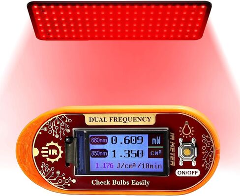 850nm & 660nm Red/NIR Light Irradiance Meter Tester – Professional Dual-Wavelength Radiometer in Saudi Arabia