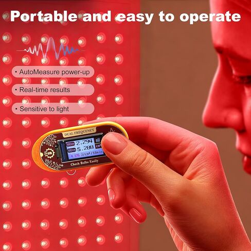 850nm & 660nm Red/NIR Light Irradiance Meter Tester – Professional Dual-Wavelength Radiometer in Saudi Arabia