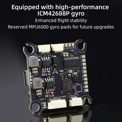 HGLRC F405 8S V1 FC Flight Controller High-performance ICM42688P M3 for FPV Racing Freestyle Drones in Saudi Arabia