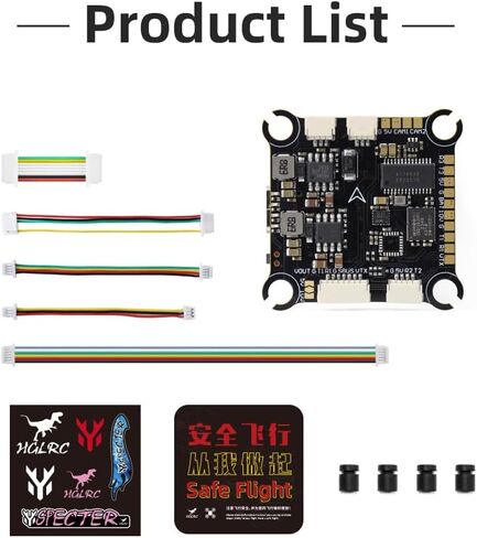 HGLRC F405 8S V1 FC Flight Controller High-performance ICM42688P M3 for FPV Racing Freestyle Drones in Saudi Arabia