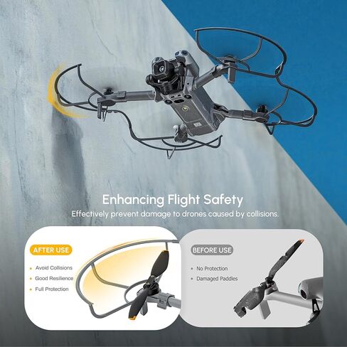 واقي المروحة STARTRC لملحقات DJI Mini 5 Pro، واقي مراوح سريع التحرير وقابل للإزالة in Saudi Arabia
