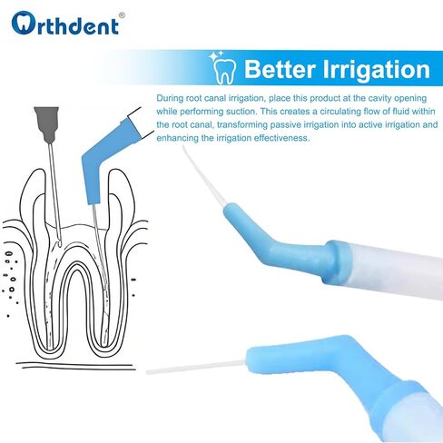 20 كيسًا من رأس شفاط اللبية للأسنان - أطراف شفط جراحية - أدوات طبيب أسنان قابلة للتعقيم للاستخدام مرة واحدة (الطول 0.52 بوصة/ 3.54 بوصة، 1 كيس من 1 طرف) in Kuwait