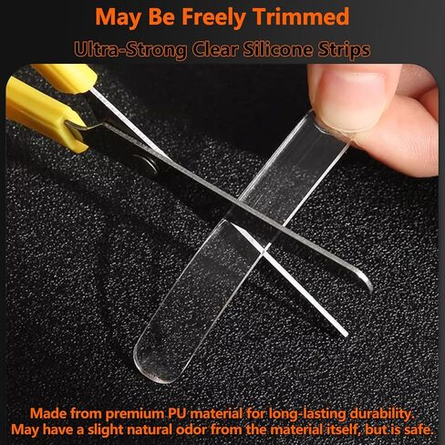 28 قطعة من مصدات الحائط، مصد باب الخزانة الشفاف، شرائط سيليكون شفافة قوية للغاية، مصدات مطاطية ذاتية اللصق مضادة للتصادمات، واقي جدار للأثاث، الخزانات، الأبواب، المراحيض in Kuwait