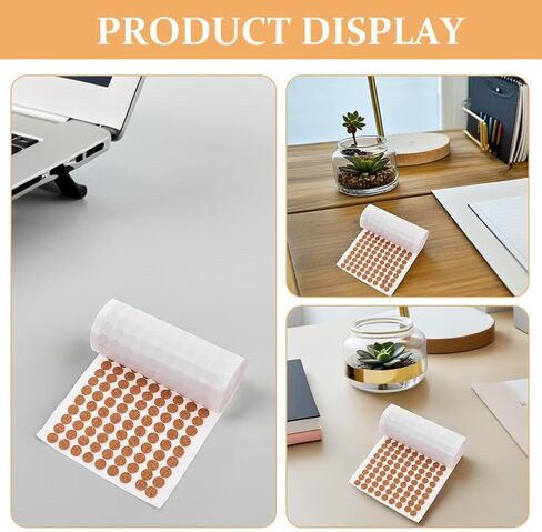 2000 Pcs Self Adhesive Cork Pads 0.39X0.11In Round Cabinet Door Bumper Pads for Noise Reduction Scratch Prevention Drawer Furniture Protectors in Saudi Arabia