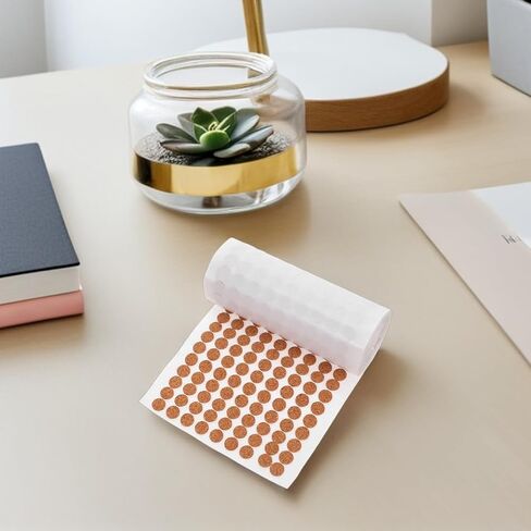 2000 Pcs Self Adhesive Cork Pads 0.39X0.11In Round Cabinet Door Bumper Pads for Noise Reduction Scratch Prevention Drawer Furniture Protectors in Saudi Arabia