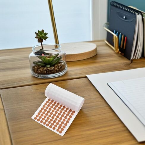 2000 Pcs Self Adhesive Cork Pads 0.39X0.11In Round Cabinet Door Bumper Pads for Noise Reduction Scratch Prevention Drawer Furniture Protectors in Saudi Arabia