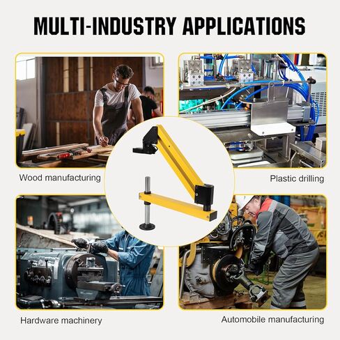 Aluminum Alloy Cantilever Support Frame 360 Degree Tapping Machine Flexible Arm Hand Pneumatic Tapping Machine High Strength Handheld Hardware Tool in Kuwait