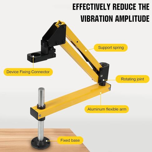 Aluminum Alloy Cantilever Support Frame 360 Degree Tapping Machine Flexible Arm Hand Pneumatic Tapping Machine High Strength Handheld Hardware Tool in Kuwait