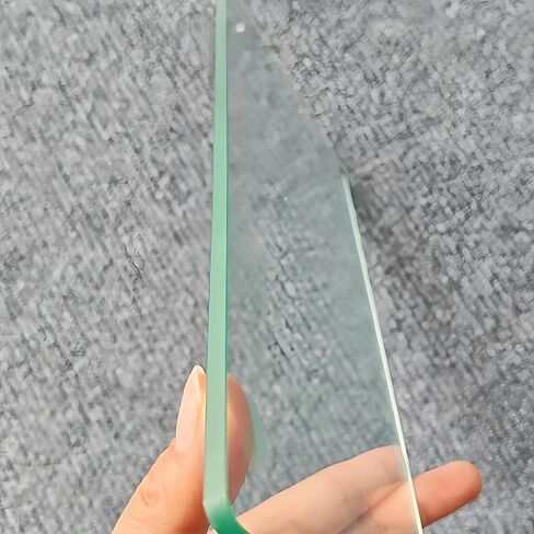 WEAREONE Professional high-Temperature Resistant Tempered Glass Plates for Laboratory Glass Sheets, Tempered Sight Glass Plates, and high-Temperature Reaction Vessel Covers (5mm, 200mm*100mm) in Kuwait