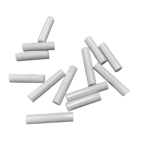 قضيب سيراميك من نيتريد الألومنيوم، قطعة واحدة من أسطواني السيراميك AI-N، قضيب ركيزة من نيتريد الألومنيوم، أعمدة سيراميك من نيتريد الألومنيوم (Ф5*50 مم، القطر*الارتفاع) in Kuwait